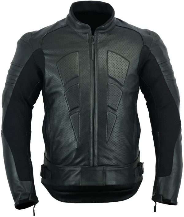 Men's Biker Armored-Racer leather Jacket